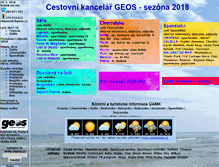 Tablet Screenshot of ckgeos.cz